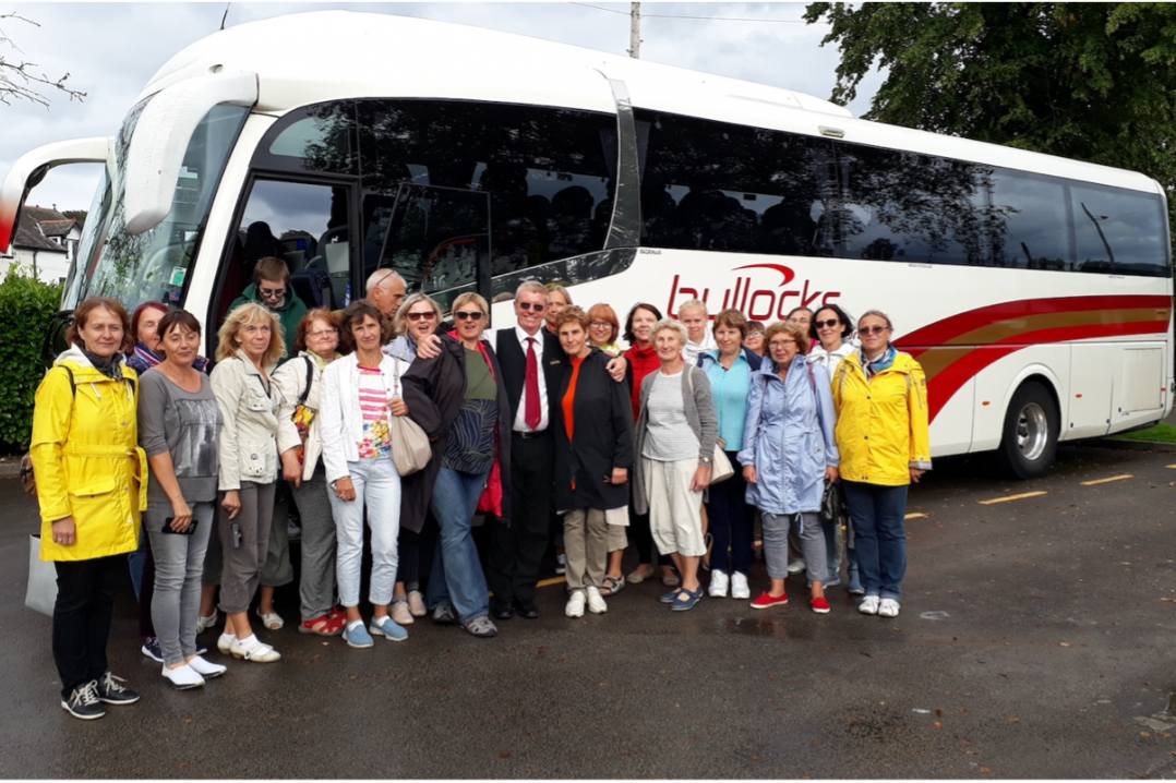 Estonian Literature group at Hawkshead in the Lake District.